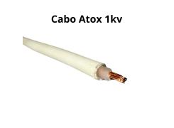 Cabo Flexível Atox 2,5mm² Branco 1kV Atoxsil SIL (Preço por Metro)