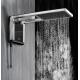 Ducha Acqua Storm Preta e Cromada 5500W 127V LORENZETTI