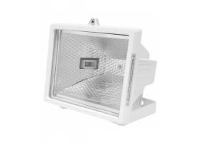 Refletor Projetor para Lâmpada Halógena 300w / 500W Branco