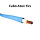 Cabo Flexível Atox 6mm² Azul 1kV Atoxsil SIL (Preço por Metro)